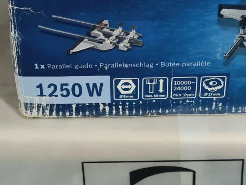 Défonceuse compact et puissante 1250W - BOSCH GOF 1250 CE (Germany)