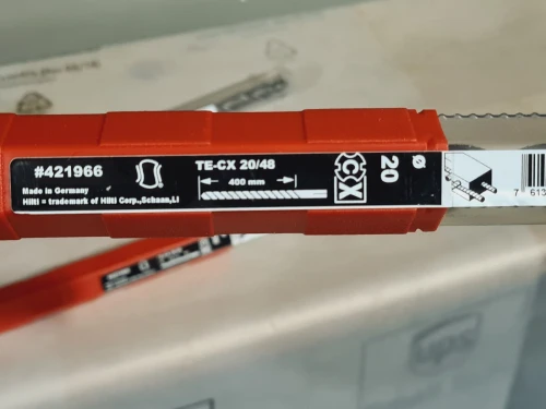 Mèche béton SDS-Plus original grand longueur 20-22-24-26 x 450mm - HILTI/MAKITA/HITACHI (Germany)