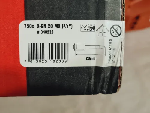 Cloueure à gaz 14-39mm - HILTI GX 3 (utilisé)