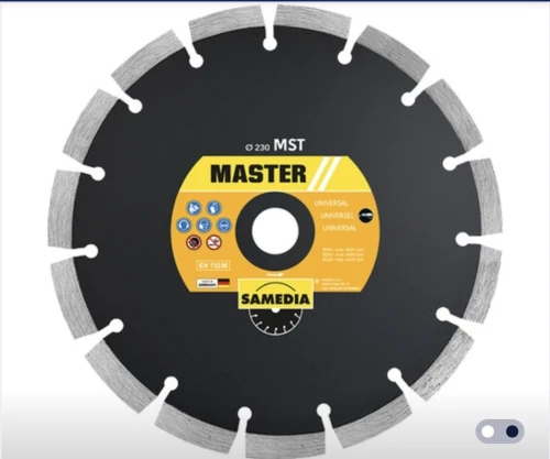 Disque diamant universel SAMEDIA MST 115 /125 /150 /230mm (EN 13236-Germany)