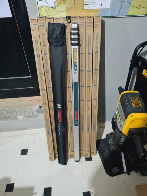 Mire de chantier gradué télescopique 3 et 5 mètre HILTI / BOSCH / China 