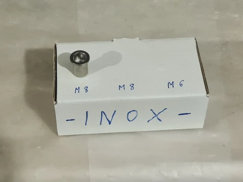 Écrou à sertir / rivets insert filetés en acier/ aluminium/ inox M3,4,5,6,8,10
