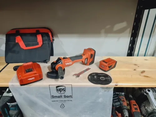 Meuleuse sans fil 125mm vitesse variable 22V 5.2Ah - HILTI AG 4S-A22 (BL-2021)