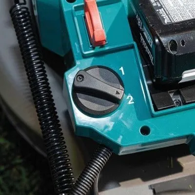 Tondeuse sans fil auto-tractée MAKITA DLM462PT4 36V (18V+18V) 4 batteries 5.0Ah + ch doublé (BL)