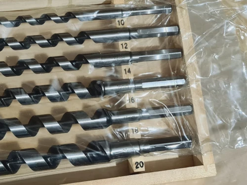 Coffret de 6 mèche spirale à bois 10,12,14,16,18,20 x 460mm