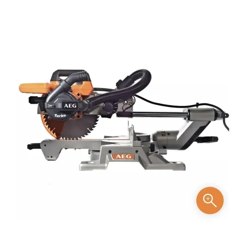 Scie à onglet radiale Ø254 mm AEG PS 254 L Turbo + LED + Laser