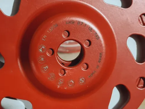 Meule diamant universel 125mm / 150mm HILTI DG-CW SPX Ultimate pour les ponceuse à béton 