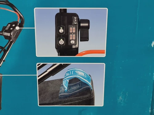 Tondeuse sans fil auto-tractée MAKITA DLM462PT4 36V (18V+18V) 4 batteries 5.0Ah + ch doublé (BL)