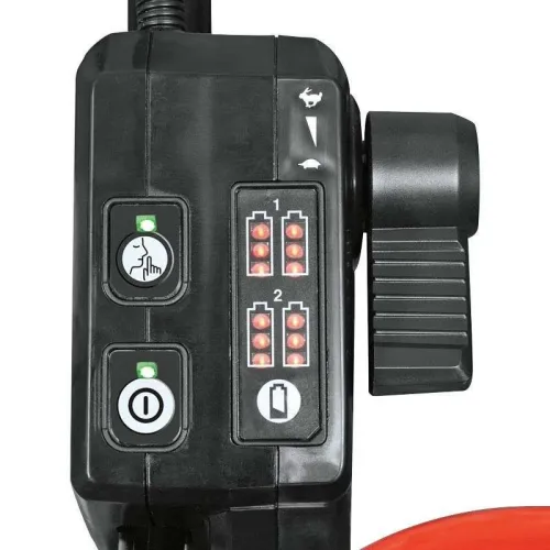 Tondeuse sans fil auto-tractée MAKITA DLM462PT4 36V (18V+18V) 4 batteries 5.0Ah + ch doublé (BL)