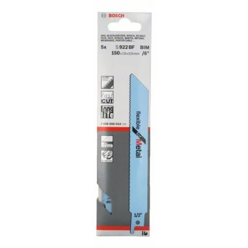 BOSCH - lame original scie sabre pour le métal 150mm / 6" (Switzerland)