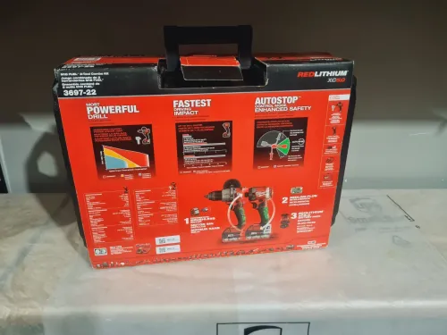 MILWAUKEE 3697-22 kit 2 machines 4ème génération perceuse + Visseuse à choc (USA-AutoStop)