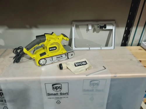 Ponceuse à bande 1350W 100mm + cadre - RYOBI EBS-1310V 
