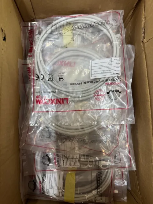 Cordons de brassage réseau Cat6 & Cat6A  Linxcom UK