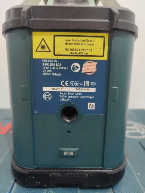 Niveau laser rotatif Bosch GRL 500 HV