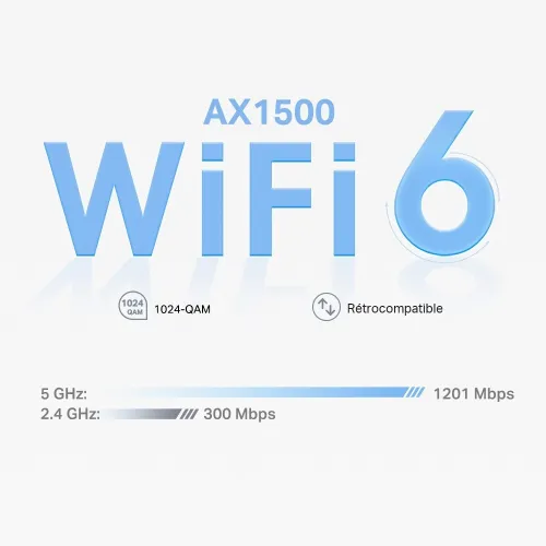 ROUTEUR TP-LINK MESH DECO X10 WIFI 6 AX1500 (1-PACK) //REF: 1333