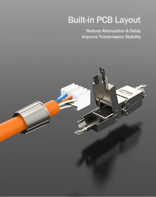 COUPLEUR RJ45 CAT.6A METAL LW-CEC-C6AS /REF:4330