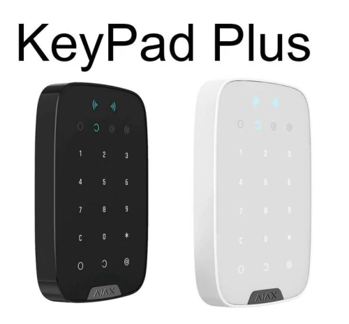 AJAX KeyPad Plus 8EU  Clavier intelligent pour alarme