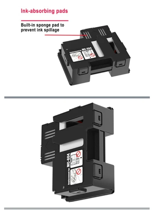 KIT MAINTENANCE AVEC PUCE CANON MC-G04 POUR G1330 G3370 G2470 G3 /REF:1206