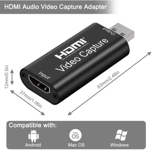 adaptateur HDMI Cartes de Capture Audio vidéo