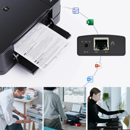 SERVEUR D'IMPRESSION  / USB2.0 WS-NU78M41/REF:1853