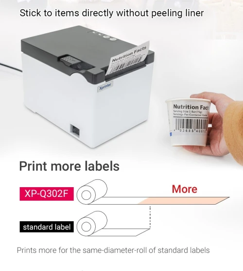 IMPRIMANTE CODE BARRE XPRINTER XP-Q302F /REF:8897