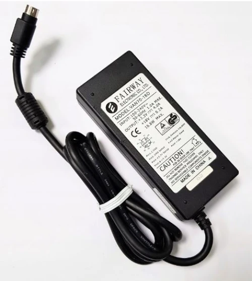 CHARGEUR 12V / 4A 9PIN ROND 