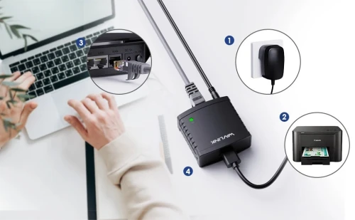 SERVEUR D'IMPRESSION  / USB2.0 WS-NU78M41/REF:1853