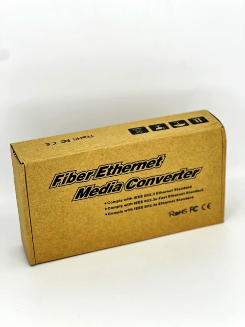 Convertisseur Fibre-optique Ethernet SC (RJ45) Gigabit MULTI-MODE LW-3062C LINKWLAN // REF : 2944
