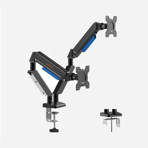 SUPPORT ECRAN 02 BRAS, A GAZ :14"-32",9KG [ CT-LCD-DSA2902 ] REF: 3309