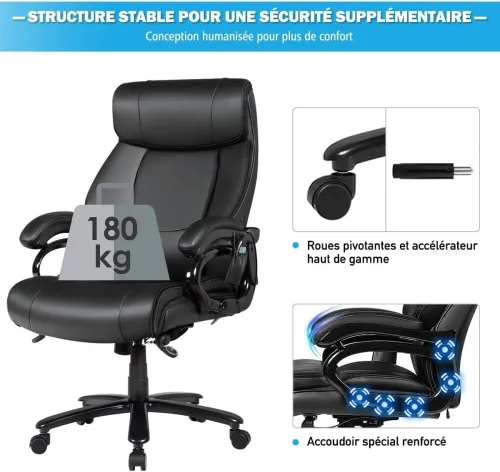 CHAISE OPERATEUR METALLIQUE STAR HZ-2091 /REF:7213