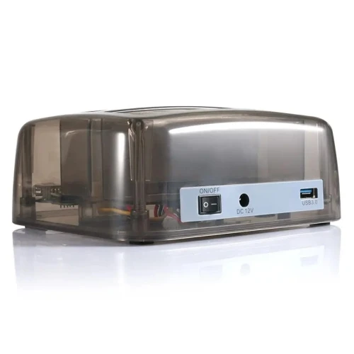 DOCKING HDD STATION D ACCUEIL USB 2.0 2.5" 3.5" 2 HDD IDE/STA + SD USB3.0_S8 /REF: 2826