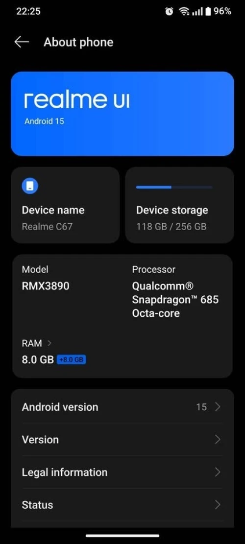 realme c67 8/256 realme