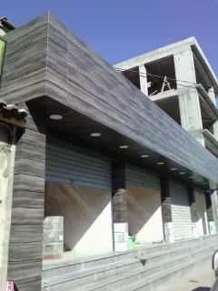 Revêtement de Façade en alucobond mur rudo