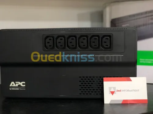ONDULEUR APC Back-UPS BV 650VA, AVR, IEC Outlet, 230V