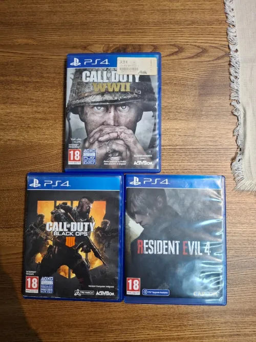 Resident evil 4 / call of duty 