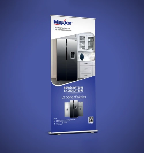 Roll up banner , DESK , Snap-up