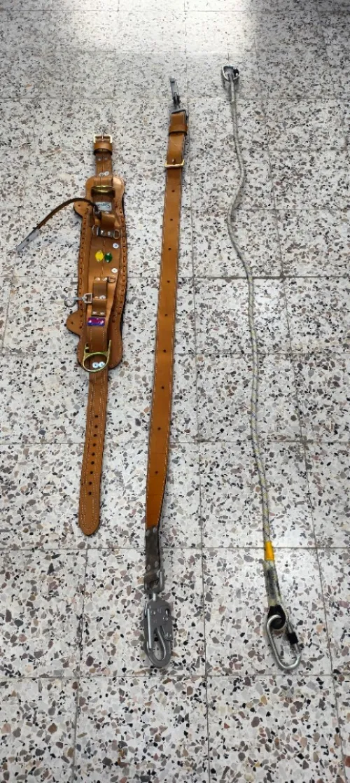 Ceinture de sécurité pour poteaux 