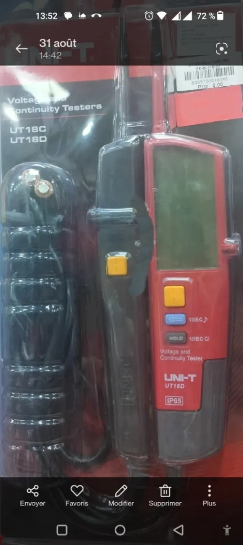 VOLTMETRE Uni-t 