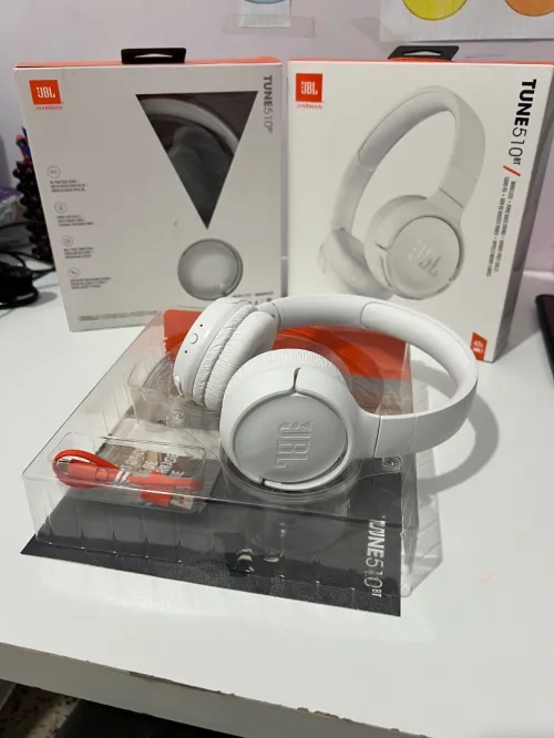 Casque de la marque JBL Blanc sans file