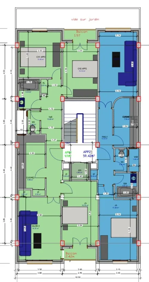 Vente Appartement F3 Jijel El aouana