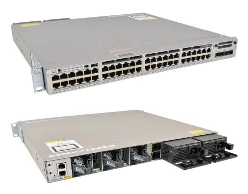 Switch Cisco Catalyst WS-C3850-48F-S | 48 Ports Gigabit Full PoE+ | 2x SFP+ | 2x SFP