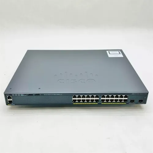Switch Cisco Catalyst WS-C2960X-24PD-L | 24 Ports Gigabit PoE+ | 2x SFP+ 10G