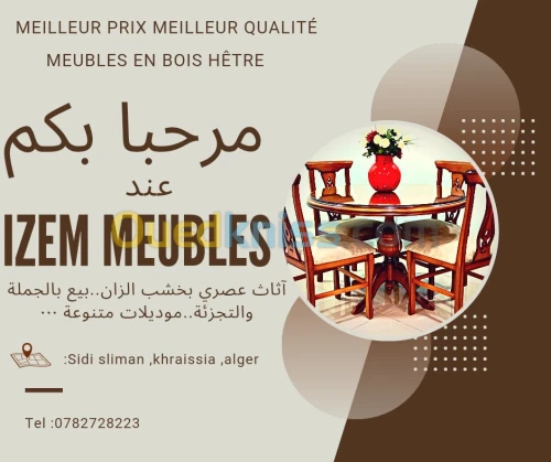 Tables en hêtre 
