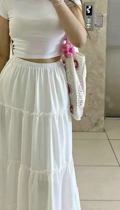 Jupe été maxi tendance en promo