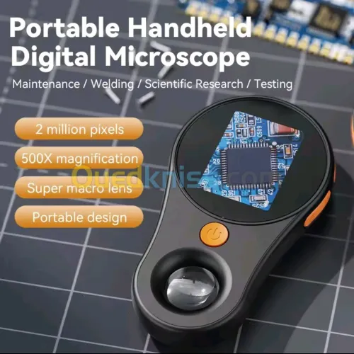 500X Digital Microscope 1080P Video 