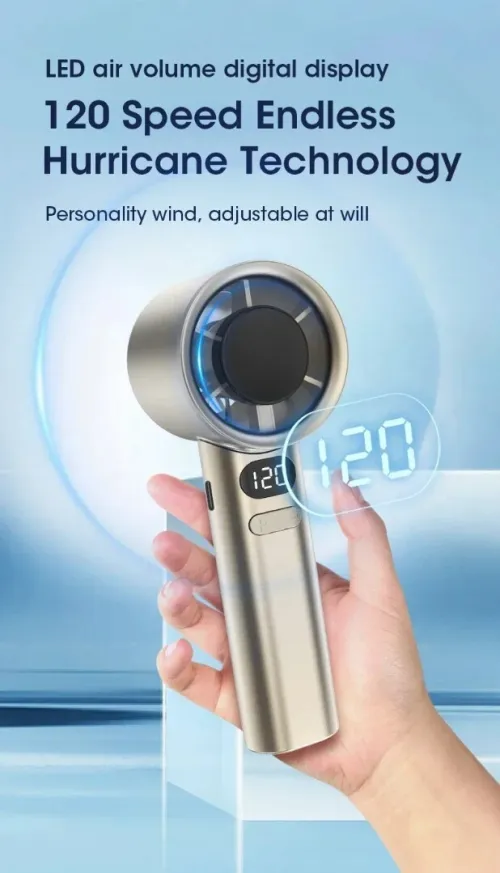 Ventilateur portable 4 vitesse