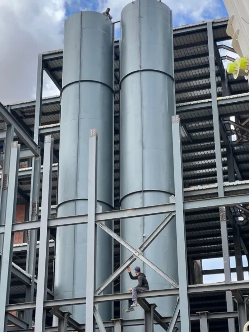 Silo de stockage céréales et ciment