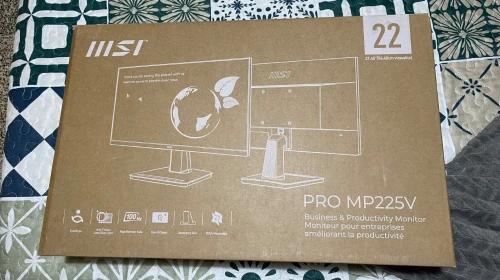 Écran MSI PRO MP225V , 22POUCE , 100HZ  Non utiliser jdid