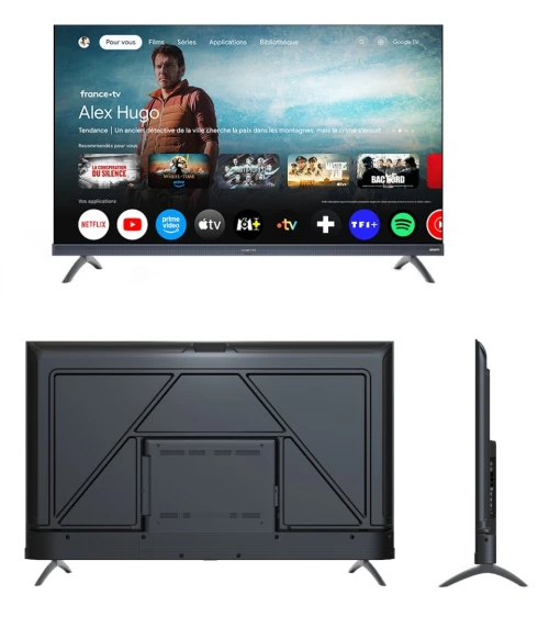 TELEVISEUR STREAM 55" 4K ULTRA HD GOOGLE TV HDR 10 S 55GTUSPRO / CASH ET FACILITÉ