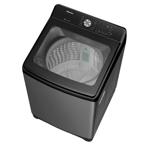 MACHINE À LAVER HISENSE TOP 17KG 700Tr/MIN INVERTER AVEC 12 PROGRAMMES / CASH ET FACILITÉ